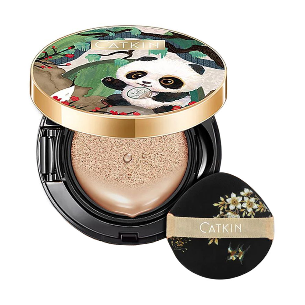 BB-крем у кушоні для обличчя Catkin Panda Land Coverage BB Cushion C03, 2*15 г